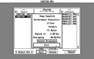 Cheetah atari screenshot